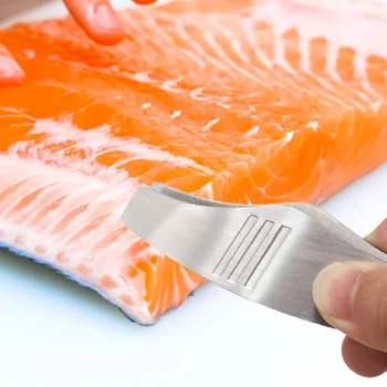 Paslanmaz Çelik mutfak gereçleri Balık Kemik Temizleme Malzemeleri Epilasyon Araçları Ev Deniz Ürünleri Maşa Cımbız gıda maşaları 2