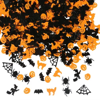 Web Bat Konfeti Ev Parti Dekorasyon DIY Scrapbooking Malzemeleri İçin Kabak Cadı Örümcek 30g Halloween Halloween Dekorasyon 0