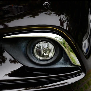Ön Sis Farları Lamba Gözkapağı Kaş / Halka Dekorasyon Kapak Kiti Trim ABS Krom Dış Mazda 6 2013 Aksesuarları 5