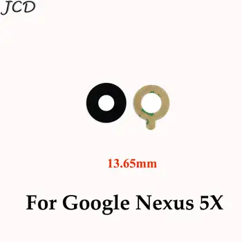 JCD LG G6 G7 V10 V20 V30 Google Nexus 5 İçin D820 D821 5X Arka Arka Kamera lens camı Kapak Yapışkanlı Etiket ile Tamir 4