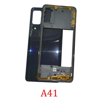 Orta Çerçeve arka kapak Samsung Galaxy A41 A415F A415 Orijinal Telefon Yeni Konut Şasi Arka Panel Kılıfı Düğmeler Parçaları