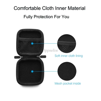 EVA Taşınabilir Kulaklık Çanta Sikke çanta Kulaklık USB kablosu Kılıfları Fermuar çanta Çift Tampon Katmanlı Aksesuarları JBL Sony 1