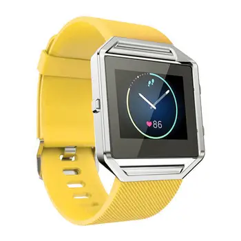 Dalış spor saat kayışı fitbit blaze için kayış silikon bileklik bilezik yedek lastik bant Fitbit Blaze İçin akıllı saat