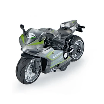 1/12 Ducati yarış motosiklet Modeli Diecasts Alaşım Metal Motosiklet Modeli Simülasyon ses ışık koleksiyonu çocuk oyuncak hediye 1