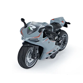 1/12 Ducati yarış motosiklet Modeli Diecasts Alaşım Metal Motosiklet Modeli Simülasyon ses ışık koleksiyonu çocuk oyuncak hediye 5