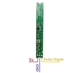 DYKB Renkli LED müzik seviyesi göstergesi müzik ritim spektrum Dinamik atmosfer ışığı Voltaj göstergesi DIY ses amplifikatörü