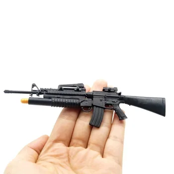 1:6 1/6 Ölçekli M16A4 Saldırı / Otomatik Tüfek Başlatıcısı Plastik 4D Silah Modeli için 12 