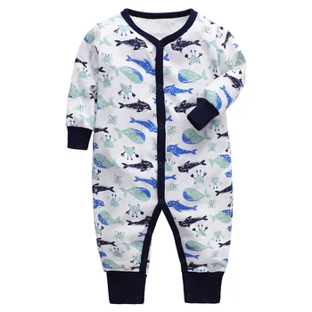 Yeni Doğan Bebek Giyim 2022 Yeni Marka Karikatür Pamuk Tulum Sonbahar Uzun Kollu Tulum Bebek Bebek Erkek Kız Tırmanma Pijama