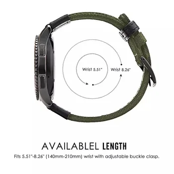 Huawei Onur için İzle ES / Pro GS Naylon Hızlı Fit Bilezik Watchband Kayışı için GT Onur İzle Sihirli 2 42mm 46mm Bantları