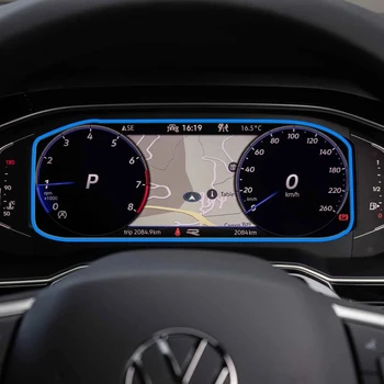 Temperli Cam Pano Ekran dash kurulu VW Volkswagen Taigo 2018-2020 Enstrüman Ekran Koruyucu