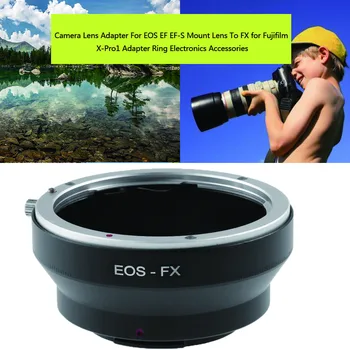 Canon EOS EF için lens adaptörü EF-S Dağı Lens FX Fujifilm X-Pro1 Adaptör Halkası Elektronik Aksesuarlar 1
