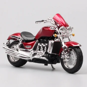 Bburago 1: 18 Triumph Rocket III 3 Motosiklet Bisiklet Diecast Model kutuda Yeni