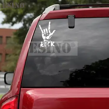 Araba Styling Yaratıcı Punk Rock Jest Sticker Karikatür PVC Çıkartması Su Geçirmez Araba gövde koruyucu Arka GlassPattern Vinil