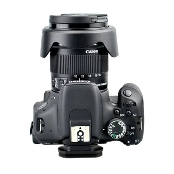 EW - 73C Süngü Dağı Lens Hood Canon EF-S 10-18mm F4. 5-5. 6 IS STM Lens 2