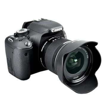 EW - 73C Süngü Dağı Lens Hood Canon EF-S 10-18mm F4. 5-5. 6 IS STM Lens 3