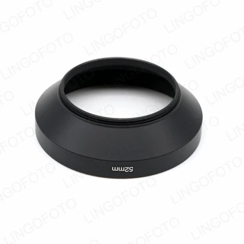 Geniş Açılı Metal Lens Hood Vidalı Lente Korumak Evrensel 30.5 37 39 40.5 43 46 49 52 55mm Canon Nikon Sony için 3