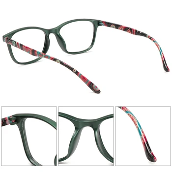 Moda Anti mavi ışık gözlük kadın erkek presbiyopi gözlük klasik optik bilgisayar gözlük diyoptri + 1.0 ~ 4.0 2