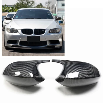 Ayna Kapağı BMW E90 E91 E92 E93 PRE-LCİ 2004-2009 M3 Stil Dış Dikiz Kabuk Durumda Karbon Fiber Bakır / Parlak Siyah Kapak