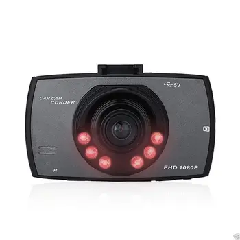 Araba Dashcam DVR 1080P Otomatik Video Kaydedici 2.4 İnç park monitörü Registrator Döngüsü Kayıt Dash kamera Kamera Gece Görüş