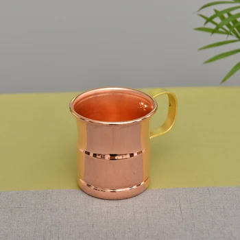 Saf Bakır El Yapımı Fincan Altın Vintage Metal Orijinal Kupalar El Yapımı Su Bira Kabarcık Çay Bardağı Teaware Çevre Dostu Hediye Fikirleri
