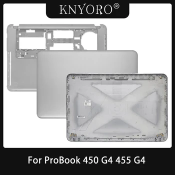 Yeni Ekran arka kapak Hp ProBook 450 G4 455 G4 Laptop LCD arka kapak Alt Kasa Topcase Arka Kapak Üst case Arka Gümüş