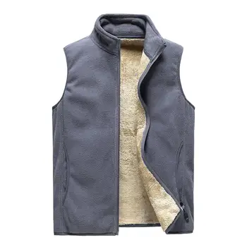 Kaşmir Erkek Kolsuz Yelek Ceketler Kış Moda Yün Yelek Erkek Pamuk-Yastıklı Yelek Mont Rahat Sıcak Yelekler Giyim 2021