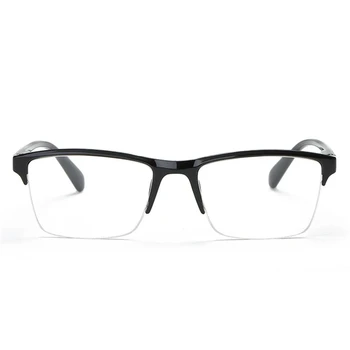 IENJOY okuma gözlüğü Erkekler Yarım Çerçeve Presbiyopik Gözlük Siyah Kırmızı Hipermetrop Gözlük Okuyucular Erkek Kadın Uzak görüş Gözlüğü 5