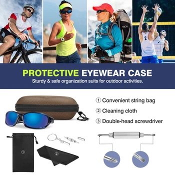 Güneş gözlüğü okuma gözlüğü Taşıma Çantası EVA Sert Fermuar Kutusu Seyahat Paketi Kılıfı Spor gözlük kılıfı