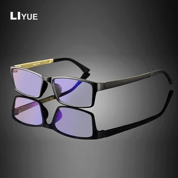 TR90 gözlük çerçeveleri erkekler Anti Bilgisayar Mavi Lazer Yorgunluk Radyasyon Dayanıklı Gözlük Gözlük Gözlük Kadın Optik çerçeve 3