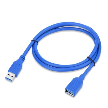 USB Uzatma kablo kordonu Süper Hızlı USB 3.0 Kablosu Erkek Kadın Data Sync USB 3.0 Genişletici Kablosu Uzatma USB