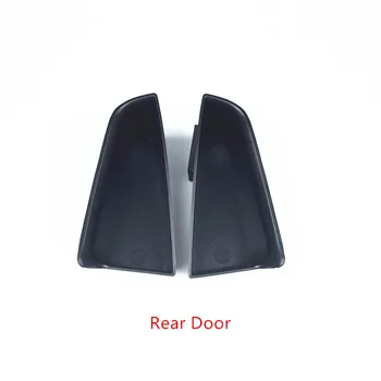Siyah Araba Kapı Kol Dayama saklama kutusu Dekorasyon İçin Audi A3 8V 2013-2018 Oto İç Aksesuarları Modifiye 2