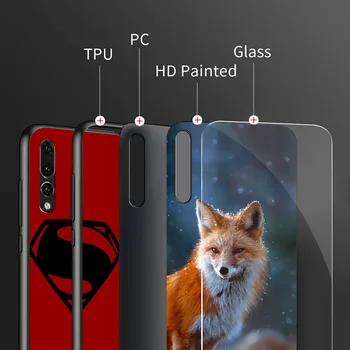 YENİ 52 Süper Kahraman Adam İçin Huawei Onur 30 20 10 9X 8X Lite Pro Artı Temperli Cam Kabuk Telefon Kılıfı kapak