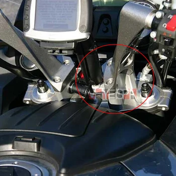 Motosiklet gidonu Yükselticiler Yükseklik Adaptörleri Alüminyum Bağlar Uzatma Kiti Kawasaki GTR1400 concours 1400 2008-2019 Parçaları 2
