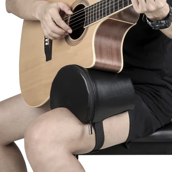 Gitar Yastık Şişme Konturlu Gitar Yastık Basın Taşınabilir Gitar Bas Dinlenme Yastıklı Destek Gitar Bacak Pedi Gitar Desteği 1