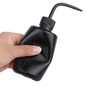 250/500ml Yıkama Şişesi Dövme Temiz sıkılabilir şişe Kirpik Uzatma Temizleme Laboratuvar Ölçüm Şişeleri Plastik Makyaj Aracı 2