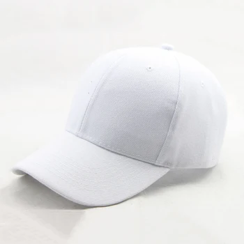 Yaz Sonbahar Yeni Kadın Erkek beyzbol şapkası Düz Renk Açık Ayarlanabilir Kadın Siyah Beyaz kadın Şapka Düz Kavisli Güneşlik
