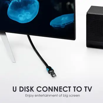 USB Uzatma kablo USB 3.0 uzatma kablosu PC Laptop İçin Akıllı TV PS4 USB 3.0 Erkek Kadın 0.5-1.5 M Kablo Veri Kablosu