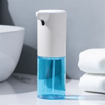 Otomatik sensörlü sabunluk Dağıtıcı Banyo Su Geçirmez El Yıkama Makinesi Taşınabilir Akıllı El temizleyici dispenseri USB Şarjlı