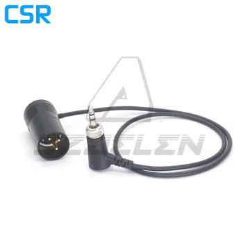 XLR-kablo de Ses XLR NÖTR de perfil bajo, 3pin XLR maço bir 3,5, için Sennheiser, Sony D11, kablo de ses de yeniden