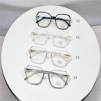 TR90 Anti Mavi İşınları Poligon Reçete Gözlük Miyop 1.56 Tek Görüş Eksi Sight Gözlük 0 -0.5 -0.75 -6.0