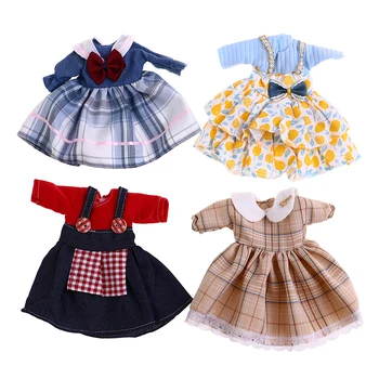 Yeni 1/6 30cm Bebek Giysileri Bebek Bebek Kolej Tarzı Üniforma Elbise Bebek Kız Oyuncak DIY Elbise Oyuncak Bebek Giyen Aksesuarları