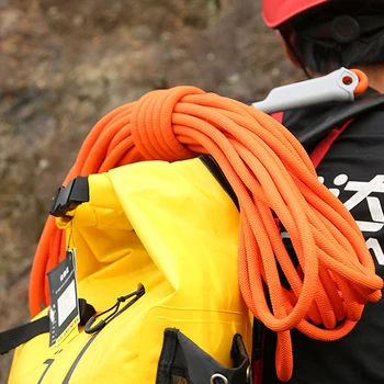 Tırmanma Koşum XINDA 10 M Profesyonel Kaya Tırmanışı Açık Çekme halatı 6mm Çap 2600lbs Yüksek Mukavemetli Kordon emniyet halatı