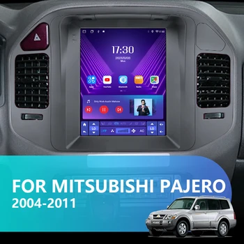 Android 11 Araba Radyo Mitsubishi Pajero için V60 68 V73 1999-2006 2Din Carplay Multimedya Kafa Ünitesi Hoparlör Stereo Navigasyon 9.7