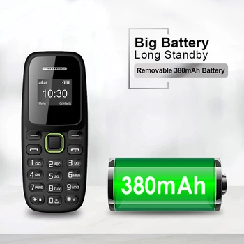 BM310 Cep Telefonu 2G B310 Mini Çift Sım Kart Yuvaları Cep Cep Telefonu Bluetooth Arama Telefon Görüşmesi Mp3 Çalar Değiştirilebilir Pil