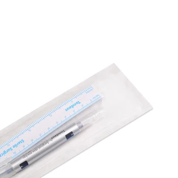 2019 Tebori Dövme Aksesuarları 1 adet Cerrahi Cilt Marker Kaş kalemi Dövme ölçüm cetveli Microblading Konumlandırma Aracı 5