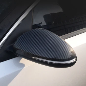 KİA K5 Optima 2016-2019 ABS Karbon Fiber Toka Tarzı Araba Dış Gövde Yan Kapı dikiz aynası Kapağı Kabuk Döşeme