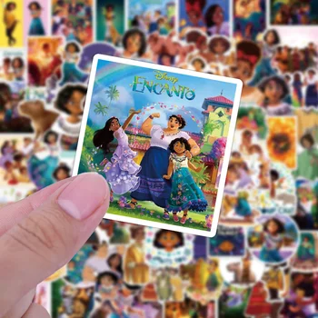 10/30/50/100 adet Disney Karikatür Encanto Çıkartmalar Çocuklar için Su Geçirmez Graffiti Telefon Kupası Dizüstü Bavul Çocuklar Sticker Oyuncaklar Hediye 1