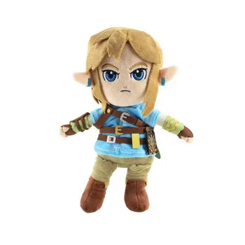 Anime Zelda Peluş Heykelcik Oyuncaklar Karikatür Bağlantı Çocuk Kılıç Hayvan Bokoblin Zelda Nefes Vahşi Yumuşak Dolması oyuncak bebekler