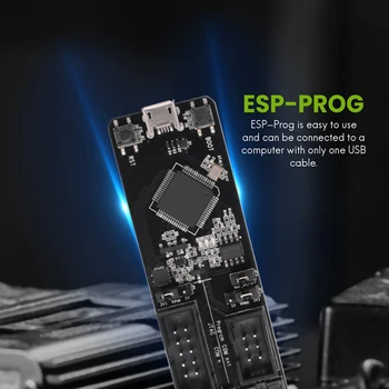 Için ESP32 ESP-Prog Geliştirme Kurulu JTAG Hata Ayıklama Program Downloader Uyumlu Destek Kablosu