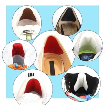 Ayakkabı tabanlığı Erkek Kadın Ayakkabı Topuk Onarım Yamalar Kendinden yapışkanlı Etiket Aşınma Önleyici Sonrası Topuklu Sopa Ayak Bakımı Ekler Ped 4